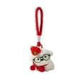 thumbnail image 1 of Qwtwty Christmas Gifts for Women Christmas Little Milk Dog Doll Bag Pendant Female Doll Cute Backpack Hanging Decoration Keychain Gift, 1 of 6