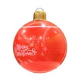thumbnail image 1 of Qwtwty Christmas Gifts for Women PVC Inflatable Ball Christmas Festival Garden Decoration Hanging Ornament Inflatable Christmas Ball, 1 of 6