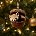 thumbnail image 1 of Qwtwty Christmas Ornaments Christmas Tree Hanging Decoration, Shatterproof Acrylic Decorative Hanging Pendants for Xmas Tree Decor, 1 of 5