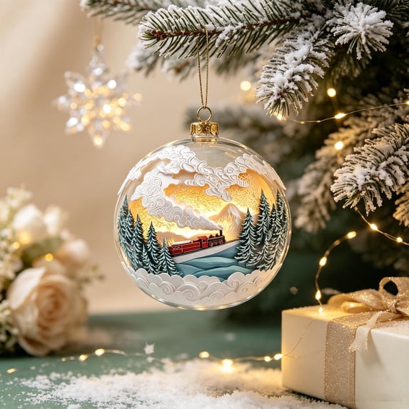 Qwtwty Christmas Ornaments Christmas Tree Hanging Decoration, Shatterproof Plastic Decorative Hanging Pendants for Xmas Tree Holiday Party Decor