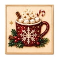 thumbnail image 1 of Qwtwty Christmas Pearl Painting Art Kit for Adults, DIY Pearl Painting Dot Gem Art for Bedroom Living Room Bathroom Wall Decor, 1 of 8