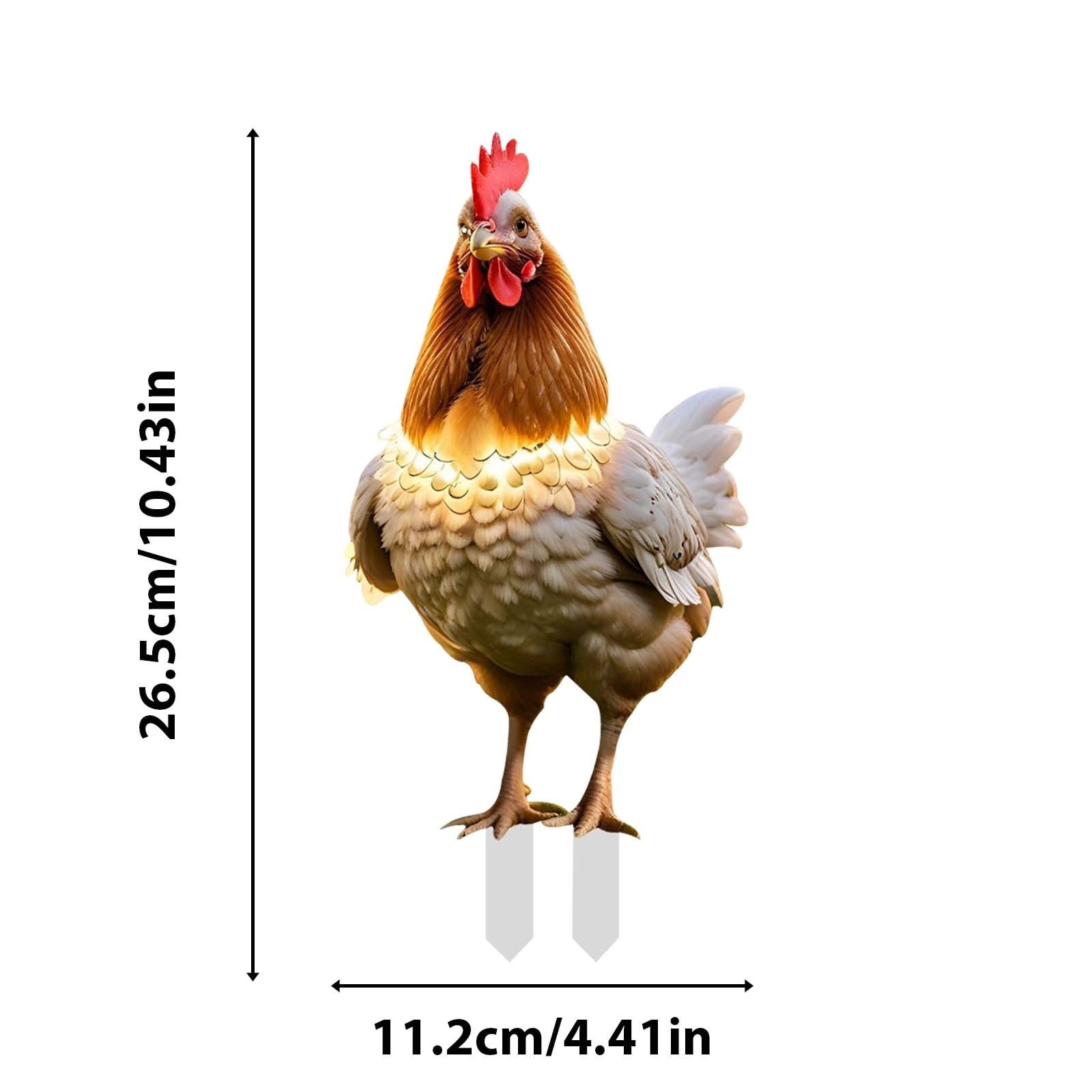 Qwtwty Christmas Tree Decorations Christmas Chicken Ground Plug ...