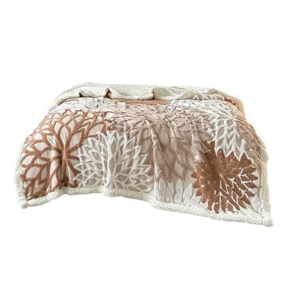 Qwtwty Custom Blanket Taffeta Blanket Thickened Lamb Cover for Winter Office Nap Throw Blanket