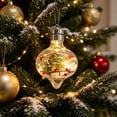 thumbnail image 1 of Qwtwty Glowing Christmas Story Ornament Christmas Decorations, Shatterproof Mini Hanging Pendants for Xmas Tree Fireplace Holiday Decor, 1 of 6