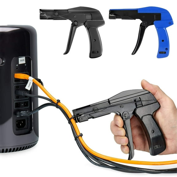 Qwtwty Home Office Cable Tie Stainless Steel Auto Nylon Cutting Fastening Tool for Tightening And Cutting 2.2-4.8mm Plier