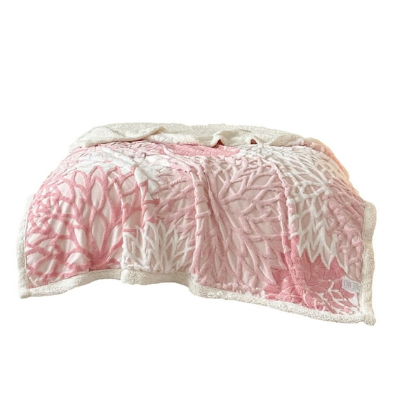 Qwtwty Home decor Taffeta Blanket Thickened Lamb Cover for Winter Office Nap Throw Blanket