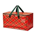 thumbnail image 1 of Qwtwty Large Capacity Christmas Tree Storage Bag, Heavy Duty Waterproof Storage Container with Reinforced Handles, Zippers and Wide Opening for Xmas Trees, 1 of 7