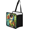 thumbnail image 1 of Qxltty Abstract Mini Parrot Car Dumpster Collapsible Rear Seat Suspension Trash for Front Seat Center Console in Vehicle, 1 of 8