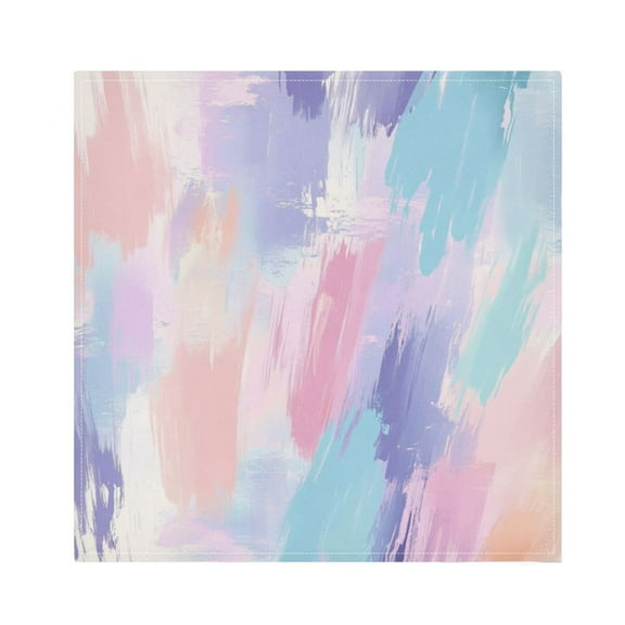 Qxltty Abstract Paste Napkins 20×20in Perfect for Parties Dinners Weddings Cocktail Housewarming Cloth Napkins Set of 6