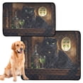 thumbnail image 1 of Qxltty Black Cat with Absinthe Cat litter Pads Pet Set of 2 Diaper Mats Center Anti-leakage Layer Absorbent Soft and Comfortable, 1 of 7
