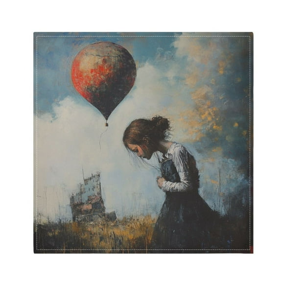 Qxltty Down and Out Lass Napkins 20×20in Perfect for Parties Dinners Weddings Cocktail Housewarming Cloth Napkins Set of 6