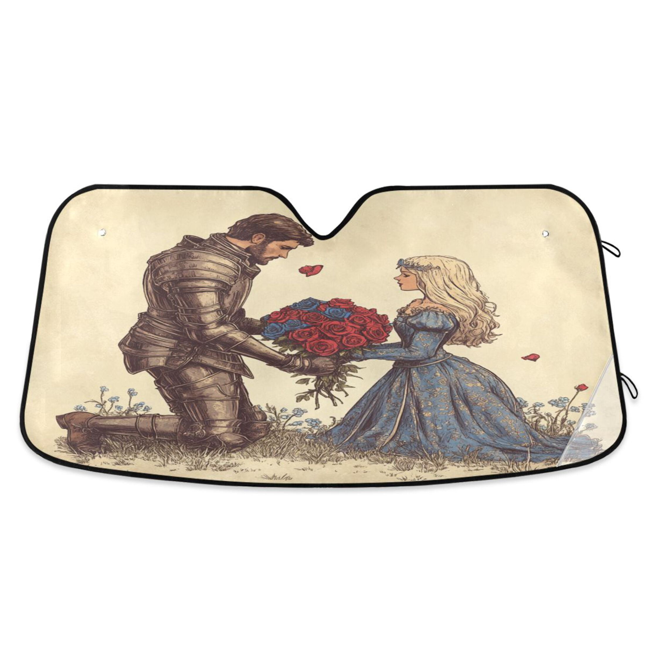 Princess Auto Protector Qxltty Illustration Of Knight Sending Flowers To Princess Car ...