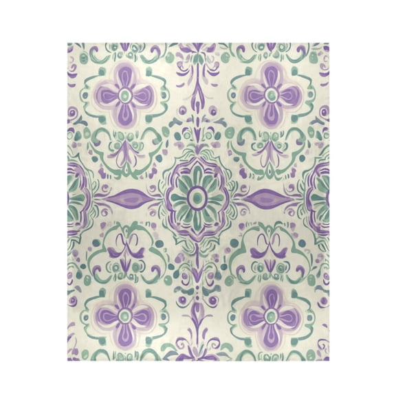 Qxltty Intricate Indian Patterns Soft Cozy Fluffy Blankets for Couch Sofa Chair Bed Camping Picnic Travel Lightweight Bed 5060inch