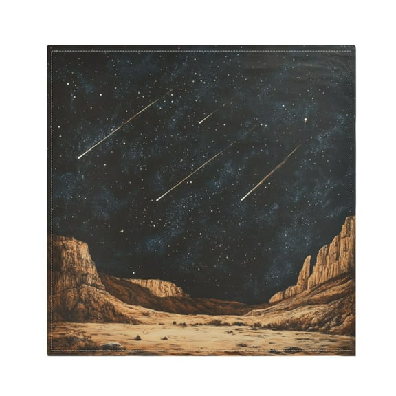 Qxltty Meteor Napkins 20×20in Perfect for Parties Dinners Weddings Cocktail Housewarming Cloth Napkins Set of 6