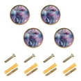 thumbnail image 1 of Qxltty Mystery Kitten Cabinet Knobs Kitchen Drawer Knobs Round Door Pulls Dressing Table Wardrobe Closet Knob Handles Decorative Set of 4, 1 of 9
