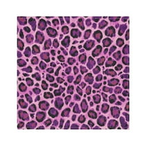 Qxltty Purple Leopard Print Napkins 20×20in Perfect for Parties Dinners Weddings Cocktail Housewarming Cloth Napkins Set of 6