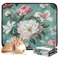 thumbnail image 1 of Qxltty Rococo Florals Cat litter Pads Pet Set of 3 Diaper Mats Center Anti-leakage Layer Absorbent Soft and Comfortable, 1 of 7