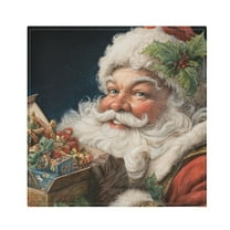 Qxltty Santa Claus Napkins 20×20in Perfect for Parties Dinners Weddings Cocktail Housewarming Cloth Napkins Set of 6