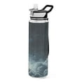 thumbnail image 1 of Qxltty Starry Night Sky Picture Water Bottle 32 oz with Straw BPA Free Reusable Fitness Sport Bottle Perfect for Travel School Outdoors and Gym, 1 of 7