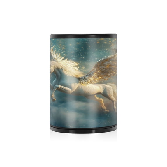 Qxltty Starry Sky Pegasus Car Ashtray Press Spring-loaded Switch for Extinguishing Cigarettes Keeping the Interior of Your Car Clean
