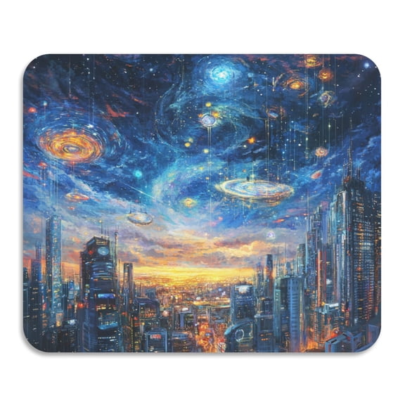 Qxltty Techno City Dish Drying Mat Coffee Bar Mats Rubber Backed Absorbent Fit Under Pot and Dishes Racks 15.7x11.8in