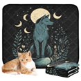 thumbnail image 1 of Qxltty The Moon Fox Cat litter Pads Pet Set of 3 Diaper Mats Center Anti-leakage Layer Absorbent Soft and Comfortable, 1 of 7