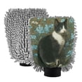 thumbnail image 1 of Qxltty Tuxedo Cat Car Wash Mitt 2pcs Scratch Free Lint-Free Antistatic Microfiber 7.09×10.24in, 1 of 8