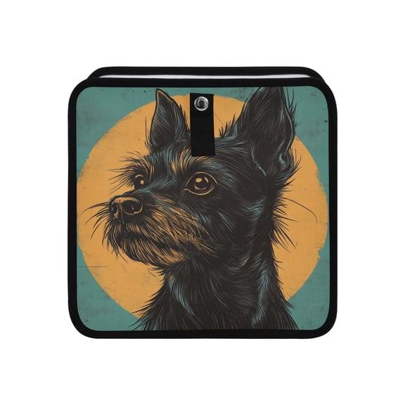 Qxltty Underground Style Of Dog Car Dumpster Collapsible Rear Seat Suspension Trash for Front Seat Center Console in Vehicle