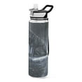thumbnail image 1 of Qxltty Wolf King in The Snow Water Bottle 32 oz with Straw BPA Free Reusable Fitness Sport Bottle Perfect for Travel School Outdoors and Gym, 1 of 7