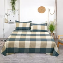 Comefolife Bedding Queen Sheet Set - Soft Sheets for Full Size Bed, 3 Pieces Hotel Luxury Full Size Sheet Sets, Easy Care Polyester Microfiber Cooling Bed Sheet Set