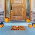 thumbnail image 1 of Qxpztk Fall Coir Door Mat Welcome Halloween Doormats Natural Coir Mats Non Slip Front Door Rugs for Thanksgiving Decorative Entrance Porch Outdoors 15.7 x 23.6 Inch (Trucks), 1 of 9