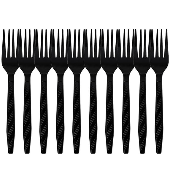 Qxpztk Halloween Tableware Party Supplies - Disposable Dinnerware Set with Paper Plates, Napkins, and Forks for Spooky Halloween Party Supplies, Birthday Decorations - Forks(10pc)