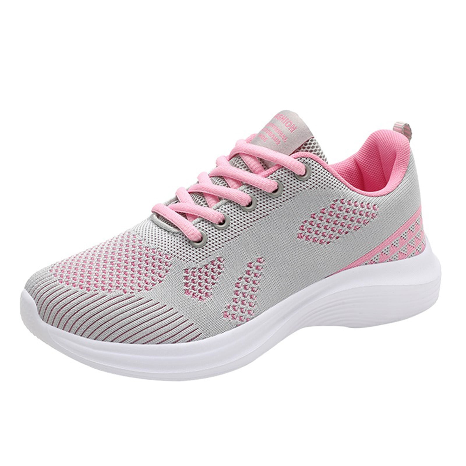 Qxutpo Sneakers for Women Running Casual Sports Shoes Mesh Non-Slip ...