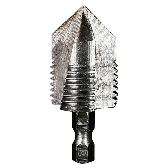 Qyaukm 1/2'' Combination Drill Tap for Pipe Repair | 3-In-1 Drilling/Tapping/Countersinking, Fits Ppr Hex Pipes, Advanced Tech for Rapid Threading, Plumbers/Diyers