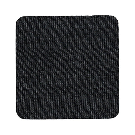 Qyaukm 10-Pack Iron on Denim Patches for Jeans Repair, Strong Fabric Patches for Knee, Crotch, Inside/Outside, No Sew Diy Clothing Repair Kit for Adults, 10 Jeans Patches, Small Size (7.5X7.5Cm)