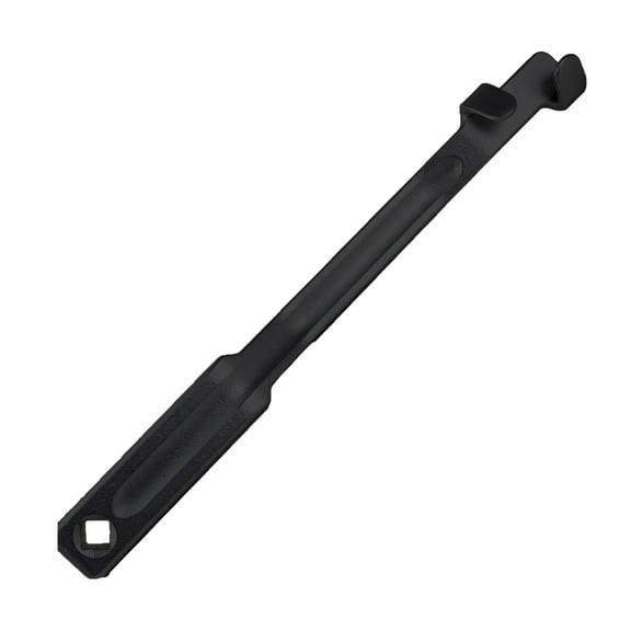 Qyaukm 13.39-Inch Black Wrench Extender (1/2 Inch Hole) | Torque Amplification, Slim Design for Tight Spaces, Compatible with Open-End/Box/Socket Wrenches, Mechanics/Handymen