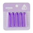 thumbnail image 1 of Qyaukm 5 Pieces Pencil Cap - Pencil Tip Protector Colorful Plastic Cover Pencils Extender Holders Pen Toppers for Student Classroom Office Gifts Stationery Supplies - Purple, 1 of 8