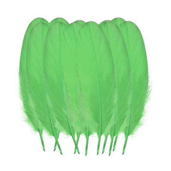 Qyaukm 50Pcs Natural Colorful Goose Feathers 12-16Cm for Diy Crafts, Dream Catchers, Wedding Centerpieces, Hair Accessories, Cat Toys, 50 Feathers