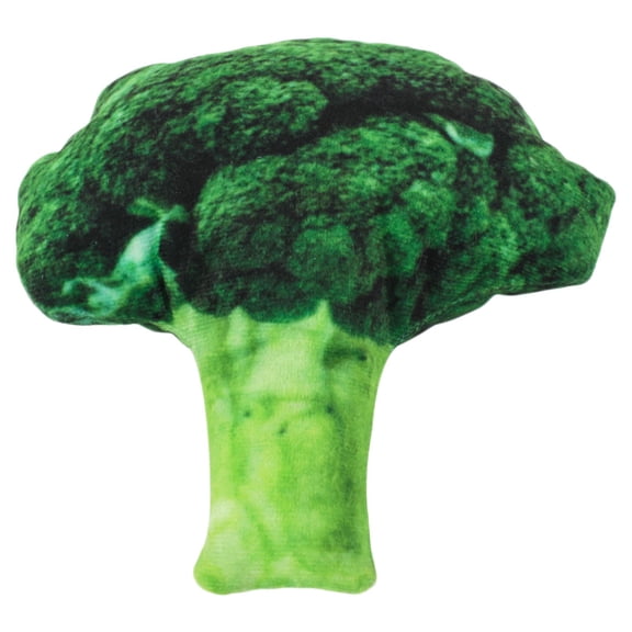 Qyaukm Broccoli Shape Dog Squeaky Toys, Plush Chew Toy for Small Medium Puppies, Stuffed Dog Toy with Squeaker for Interactive Play and Teething