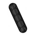 thumbnail image 1 of Qyaukm Cord/Cable Organizer Black Cord Holder, Wire Organizer Usb Cable Management Cord Keeper, 1 Pack Cable Clips for Car Home and Office (4 Slots), Retaining Clip, 1 of 8