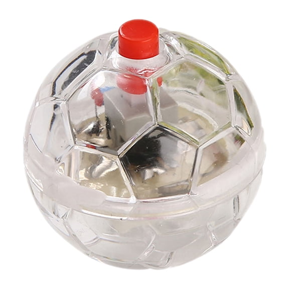 Qyaukm Glowing Interactive Cat Toy Ball, Automatic Moving Light Up Football for Cats & Dogs, Intelligent Random Motion for Solo Play and Boredom Relief