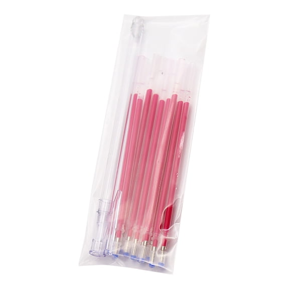 Qyaukm Heat Erasable Fabric Marking Pens for Sewing and Quilting | Fabric Markers for Sewing, Embroidery, Dressmaking | No Ghost Lines, Disappearing Ink for Precise Marking