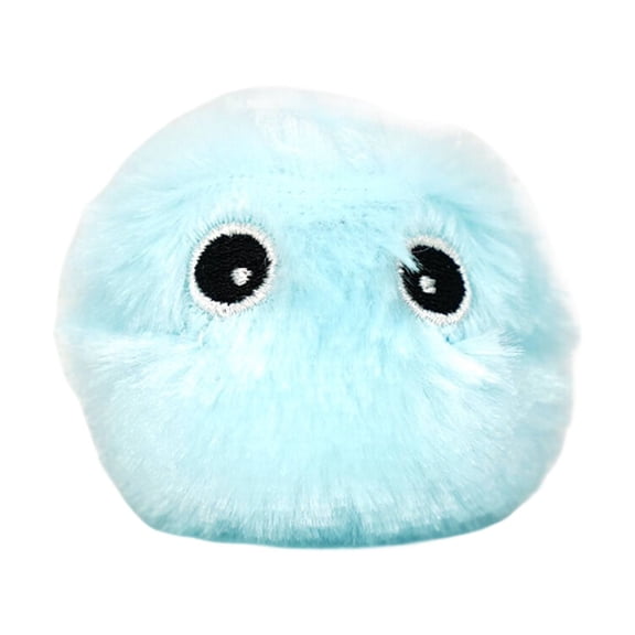 Qyaukm Interactive Cat Toy Ball with Chirping Sounds, Refillable for Indoor Feline Enrichment, Tap Trigger for Play and Hunting Stimulation