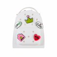 thumbnail image 1 of Qyaukm Kawaii Backpack Lovely Pastel Rucksack for Teens Aesthetic Student Bookbags with Kawaii Pin and Cute Accessories (White), 1*Cute Stamp Backpack, 1 of 7
