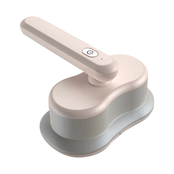 Qyaukm Rechargeable Double-Ended Lint Remover, Rotating Head with Blue Light for Clothes, USB Charging, Includes Sticky Lint Roller