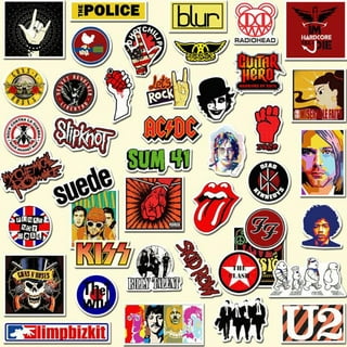 Punk Rock Music Band Stickers Wholesale sticker supplier 