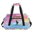 thumbnail image 1 of Qzaxky Custom Dance Bag Gym Bag Personalized Duffle Bag Large Dance Bag for Girls with Name Overnight Bag, 1 of 7