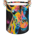 thumbnail image 1 of Qzaxky Giraffe Laundry Basket Organizer Foldable Tall Large Laundry Basket Collapsible Folding Laundry Basket Dirty Clothes Fabric, 1 of 7