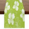 thumbnail image 1 of Qzaxky table runner Green 13 x 72 Inch, Spring Summer Table Runner Green Floral Table Runner Decoration for Indoor Outdoor Home Dinner Party Wedding Decor, 1 of 9