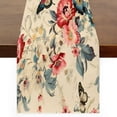 thumbnail image 1 of Qzaxky table runner Red Poppy Flowers 13 x 36 Inch, Spring Summer Table Runner Green Floral Table Runner Decoration for Indoor Outdoor Home Dinner Party Wedding Decor, 1 of 1